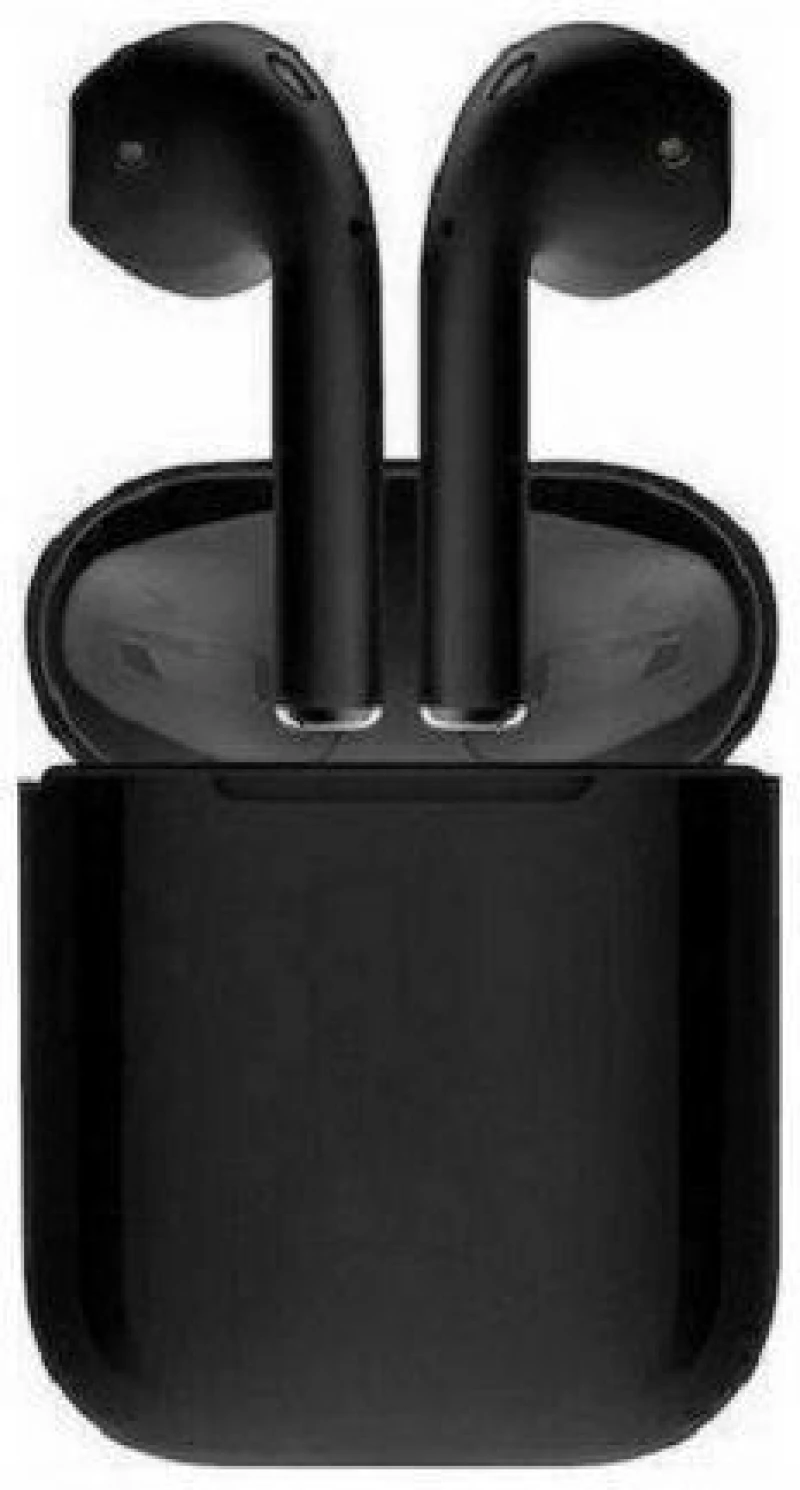 Ezra TWS28 Earbud Bluetooth Handsfree Ακουστικά με Θήκη Φόρτισης Μαύρα