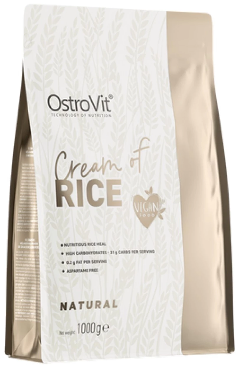 OstroVit Cream of Rice | Nutritious Rice Meal [1000 Γραμμάρια] Χωρίς γεύση