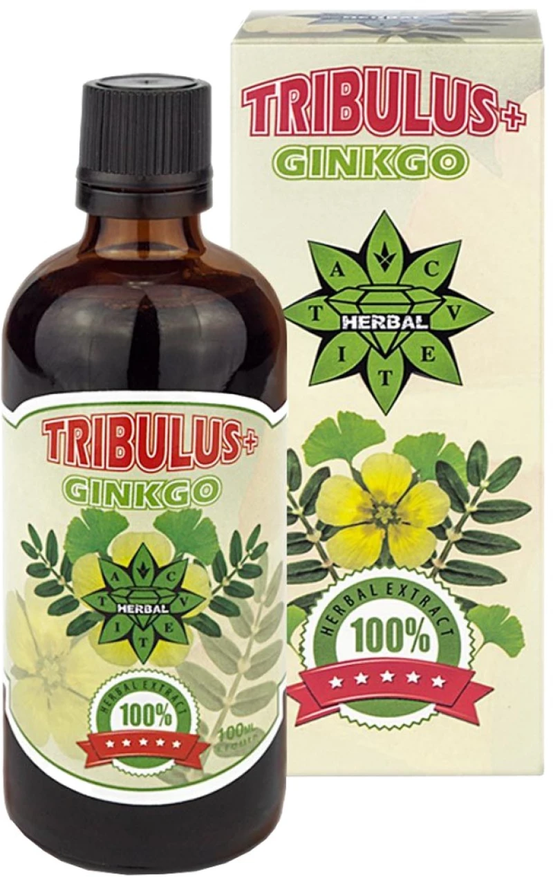 Cvetita Herbal Tribulus Terrestris + Ginkgo Biloba Liquid [100 ml]
