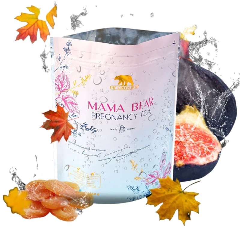 The Green Bear Mama Bear - Pregnancy Tea [160 Γραμμάρια]