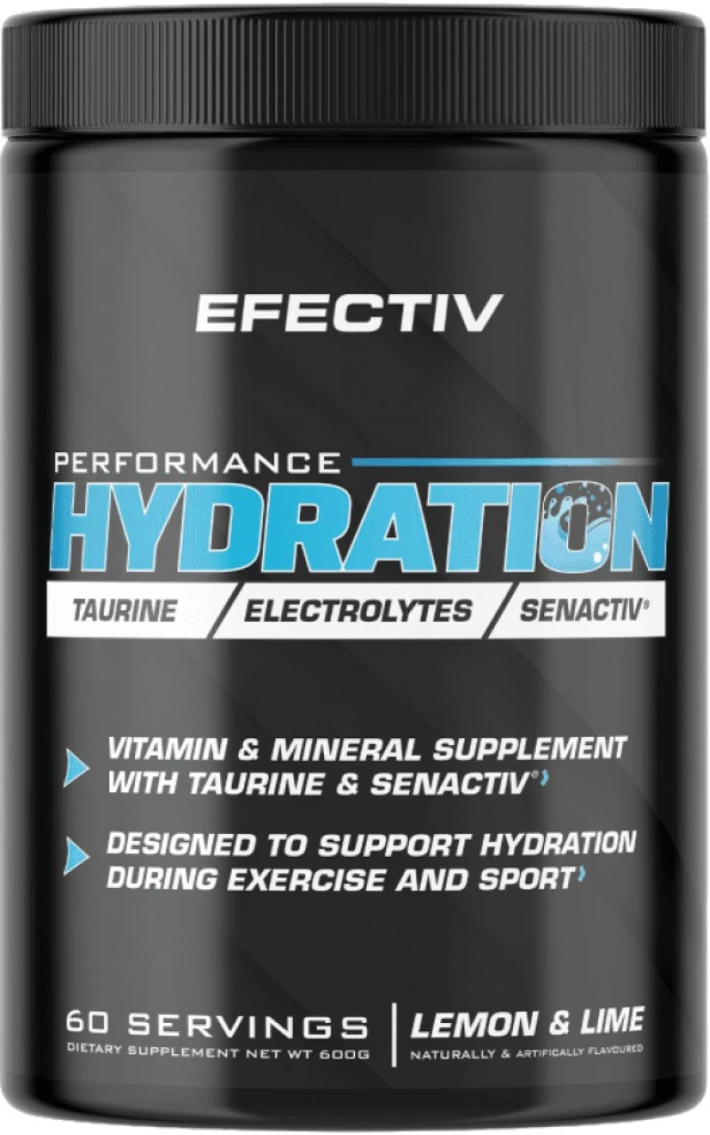Efectiv Nutrition Performance Hydration | with Taurine and Senactiv [600 Γραμμάρια] Μάνγκο και Φρούτα του πάθους