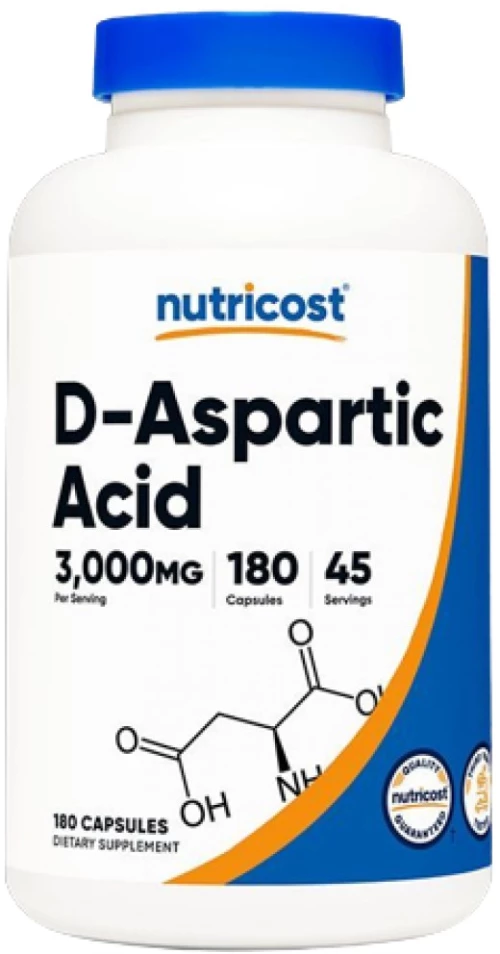 Nutricost D-Aspartic Acid 3000 mg [180 Κάψουλες]