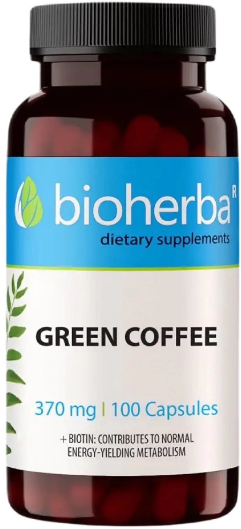 Bioherba Green Coffee 370 mg [100 Κάψουλες]