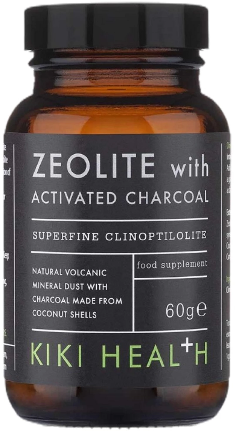 KIKI Health Zeolite With Activated Charcoal Powder [60 Γραμμάρια]