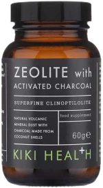 KIKI Health Zeolite With Activated Charcoal Powder [60 Γραμμάρια]