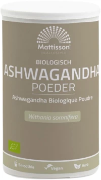 Mattisson Healthstyle Organic Ashwagandha Powder [200 Γραμμάρια]