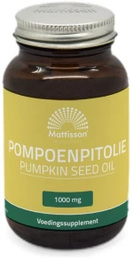 Mattisson Healthstyle Pumpkin Seed Oil with vitamin E 1000 mg [60 Κάψουλες]