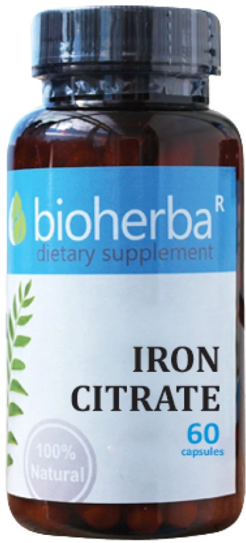 Bioherba Iron Citrate 25 mg [60 Κάψουλες]