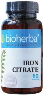 Bioherba Iron Citrate 25 mg [60 Κάψουλες]