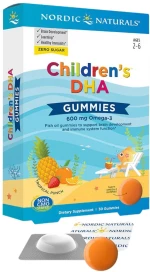 Nordic Naturals Children's DHA Gummies 600 mg [30 Τσίχλες]