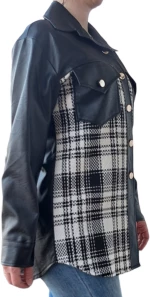 ΠΟΥΚΑΜΙΣΟ TARTAN ΜΑΥΡΟ