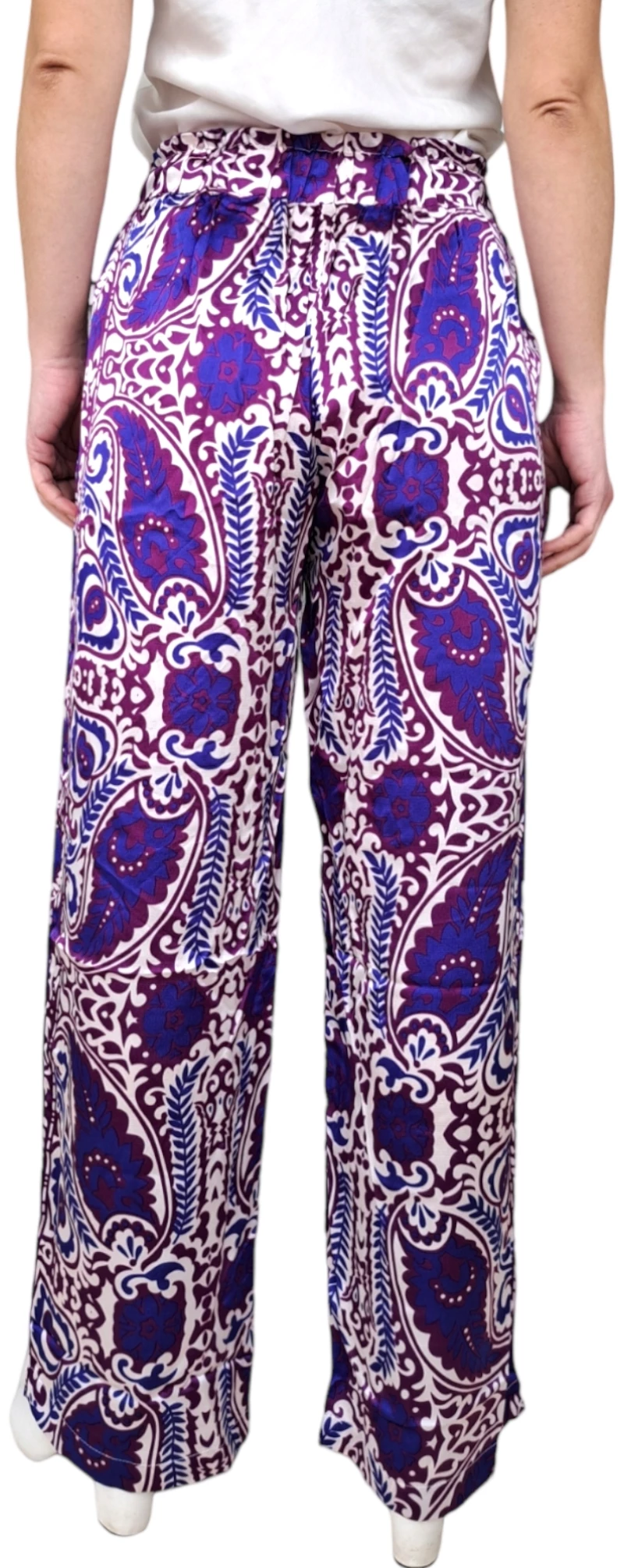 Ethnic Μωβ Γυναικεία Παντελόνα ΜΩΒ