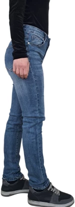 Γυναικείο Ψηλόμεσο Jean Basic ΜΠΛΕ