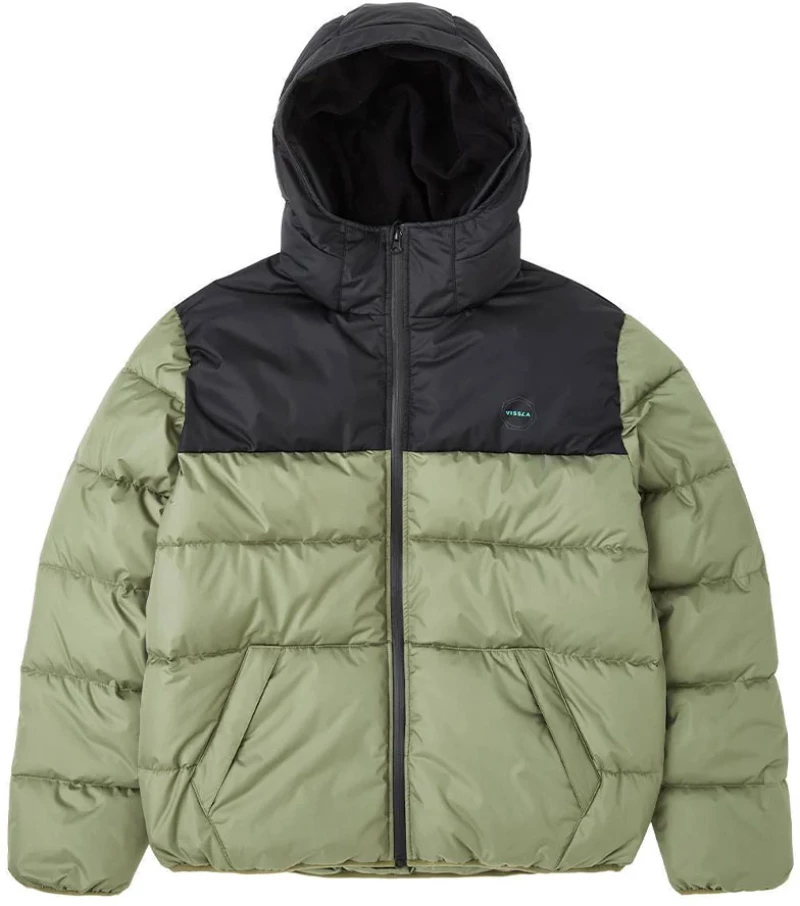 Vissla North Seas Eco Puffer II Jacket Surplus Green