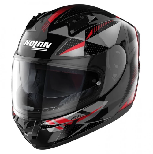 Nolan N60-6 N-Com Wiring Metal Black Red/Silver 74