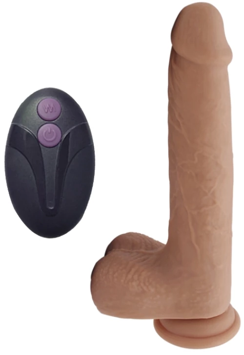 Vibrator Realist 10 Moduri Impingere, 7 Moduri Vibratii, Silicon