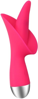 Vibrator Flower 10 Vibration Modes Silicon USB Fuchsia Guilty To