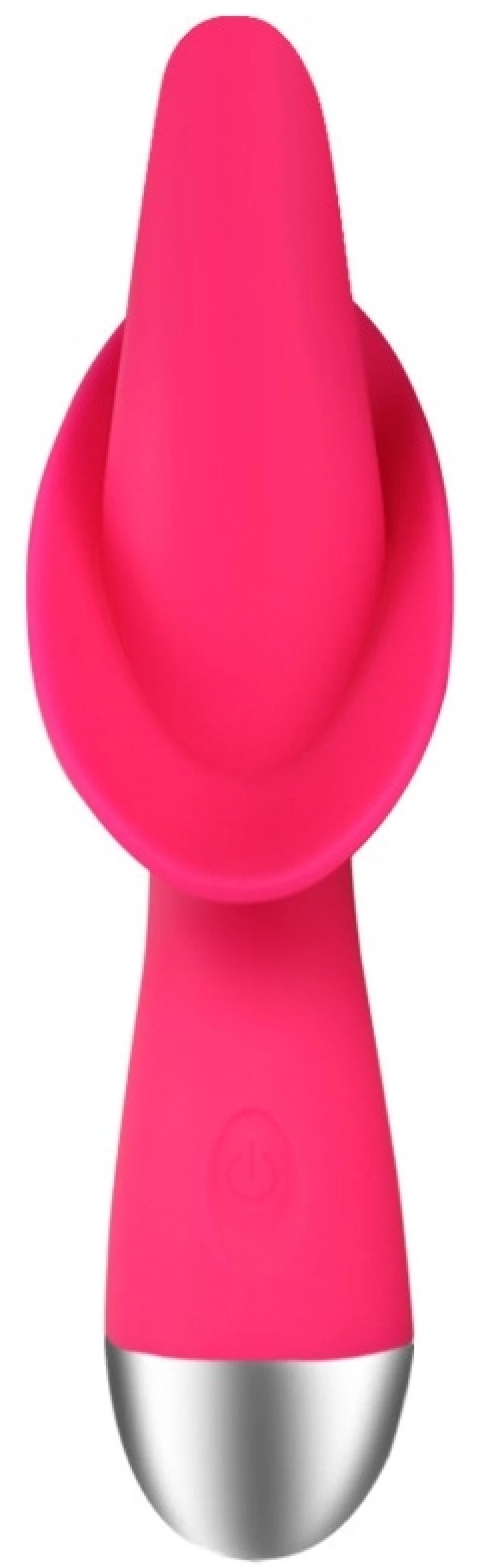 Vibrator Flower 10 Vibration Modes Silicon USB Fuchsia Guilty To