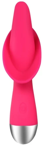 Vibrator Flower 10 Vibration Modes Silicon USB Fuchsia Guilty To