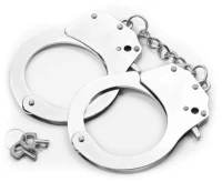 Fetish Pleasure Metal Handcuffs