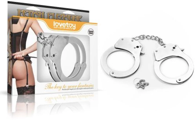 Fetish Pleasure Metal Handcuffs