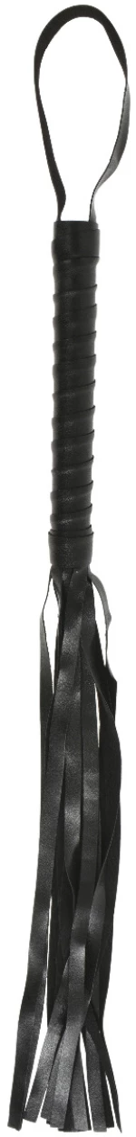 Black Ecological Leather Whip