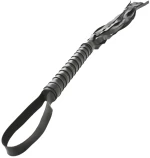Black Ecological Leather Whip