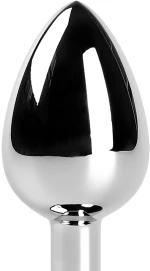 Pink Small Metallic Anal Plug