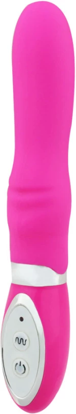 10-Mode Silicone Pink Waterproof Vibrator