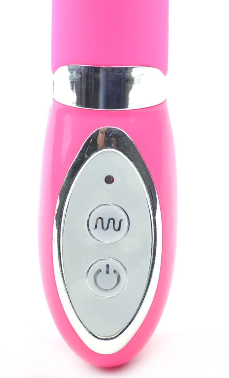 10-Mode Silicone Pink Waterproof Vibrator