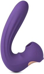 10-Speed Purple Color Silicone Clitoral Squirrel Vibrator