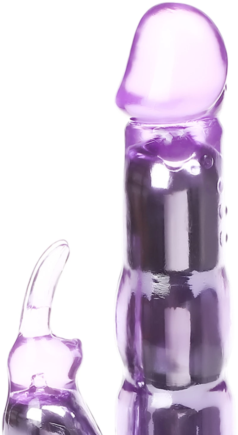 Crystal Purple Rabbit Vibrator