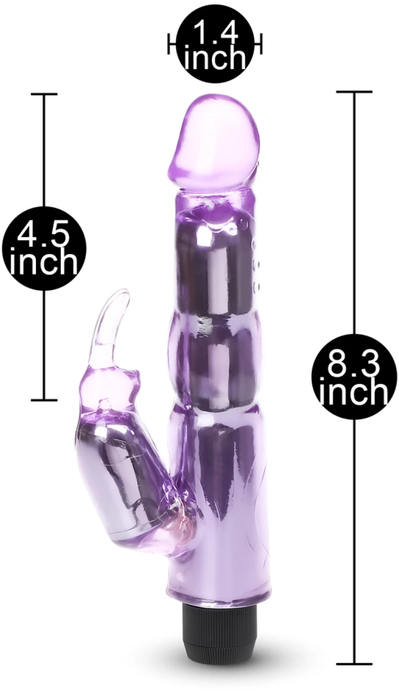 Crystal Purple Rabbit Vibrator