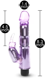 Crystal Purple Rabbit Vibrator