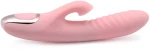 20-Speed Pink Color Silicone Rabbit Vibrator with Clitoral Sucki