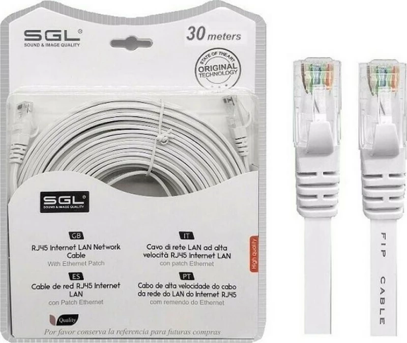 SGL U/UTP Cat.5 Cable 30m Λευκό (TR- SGL U/UTP Cat.5 Cable 30m Λευκό (TR-