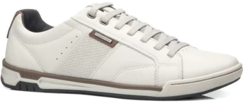 ΑΝΔΡΙΚΑ ΔΕΡΜΑΤΙΝΑ SNEAKERS PEGADA 119504-02 - Λευκό