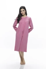 Γυναικείο νυχτικό Galaxy - Ροζ Midi - Plus Size