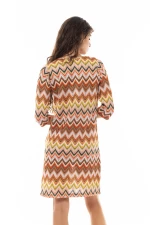 Γυναικείο Beachdress Pink Label -  Φόρεμα - Εμπριμέ - Βαμβακερό