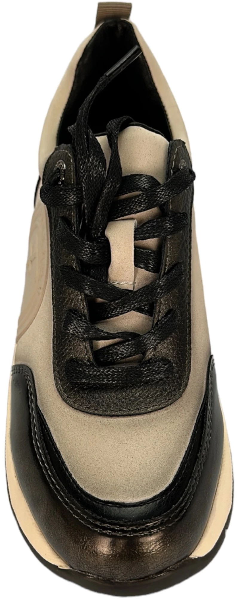 Sneaker Μπεζ - Μαύρο Γυναικείο 249036