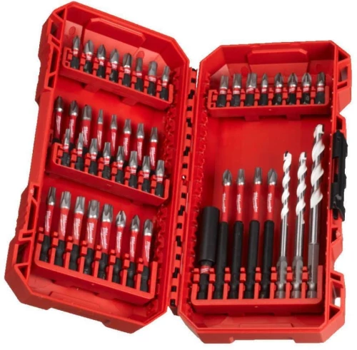 Milwaukee Σετ 48 Μύτες Κατσαβιδιού Torx / Αστέρι / Σταυρός Shockwave 4932492005