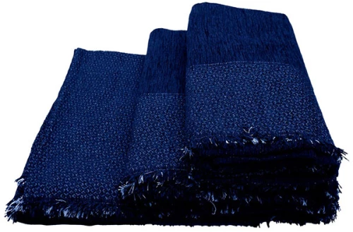 Ριχτάρι Σενίλ Frame 8 Blue Σετ 3 τεμαχίων (1θ – 2θ – 3θ)