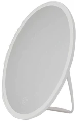Avide LED Desk Lamp Make Up Mirror Rechargeable Round