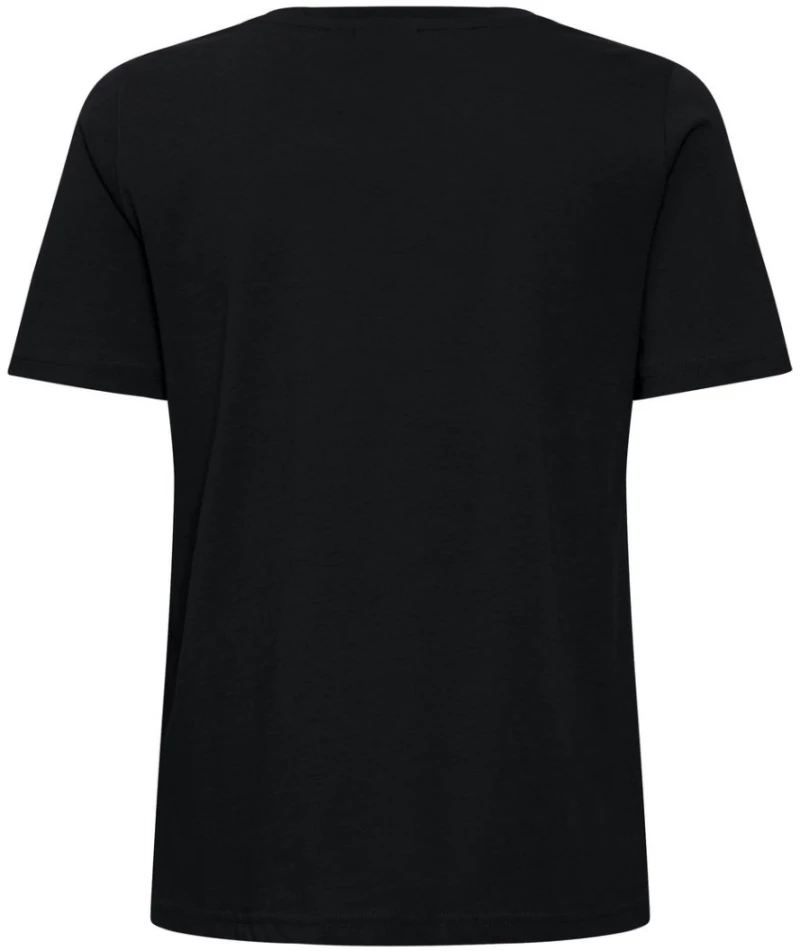 FRANSA Γυναικείο μπλέ navy tshirt μπλουζάκι 20613424-200119 Navy