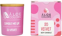 Aloe Colors So Velvet Candle Αρωματικό Κερί Σόγιας 150gr