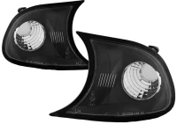 Μπροστινά Φλας Για Bmw 3 E46 Coupe/Cabrio 01-03 Βιδωτά Μαύρα 2 Τεμάχια Sonar (CAR0016015)
