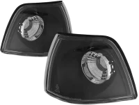 Μπροστινά Φλας Για Bmw 3 E36 90-99 Sedan/Compact/Touring Μαύρα/Clear 2 Τεμάχια Sonar (CAR0005384)