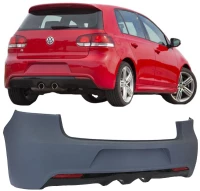 Πισινός Προφυλακτήρας Για VW Golf VI (6) 08-11 R20 Look (CAR0014424)