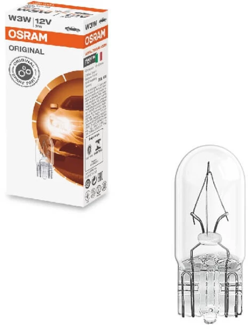 Λάμπα Αλογόνου T10 W3W 12V W2.1x9.5D Osram 2821 1 Τεμάχιο (CAR0015484)
