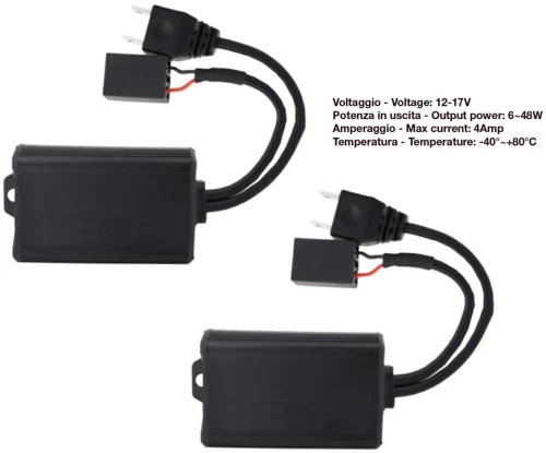 ΑΝΤΙΣΤΑΣΗ CAN-BUS ΓΙΑ LED ΚΙΤ H7  12V (ΑΝΤΙΣΤΑΣΗ-ΨΕΥΤΗΣ-CANCELLER) SIMONI RACING - 2 TEM.